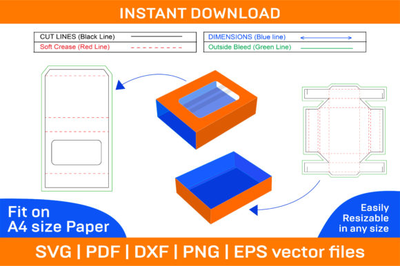 Chocolate Box or Drawer Box Dieline: A Versatile Tool for Custom Packaging