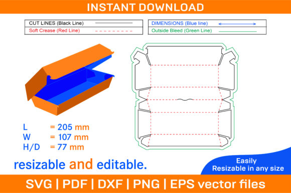 Custom Burger Packaging Box or Snack Box Large: A Practical Design Solution