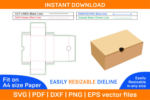Designing Custom Shoe Boxes with Dieline Templates and 3D Box Models