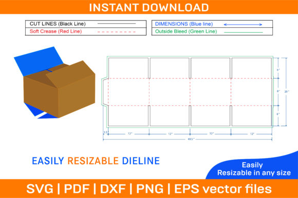 Everything You Need to Know About Mailer Shipping Corrugated Box Dieline Templates