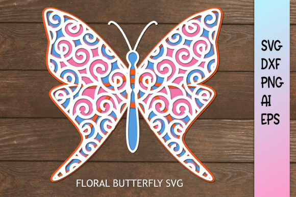 Mandala Butterfly SVG Design for Creative Projects