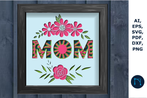 Mother’s Day Shadow Box 3D SVG: A Creative and Profitable Craft Solution