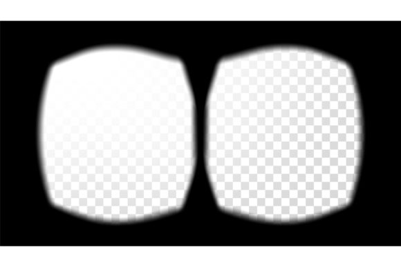 Virtual Reality Glasses Sight View