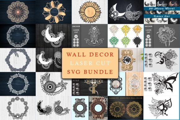 Wall Decor Laser Cut SVG Bundle: A Versatile Kit for Creative Projects
